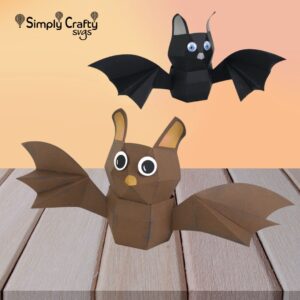 Bat Treat Box SVG