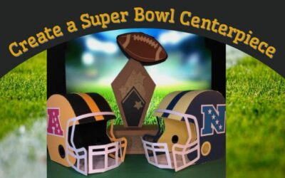 Create a Super Bowl Centerpiece!