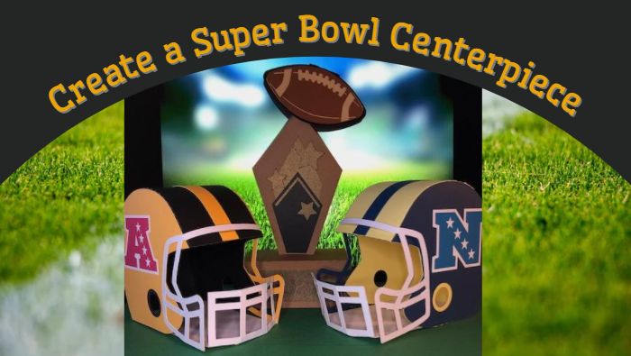 Create a Super Bowl Centerpiece!