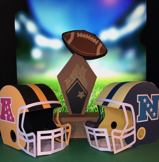 Football Helmet - Sports Trophy