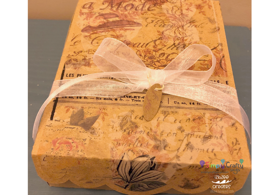 Antique Stationery Box – How to Make this Vintage Gift Box