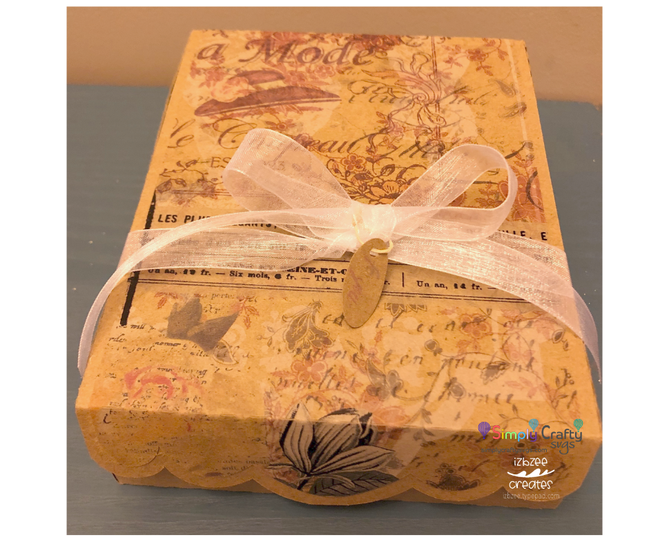 Antique Stationery Box - How to Make this Vintage Gift Box – Simply Crafty  SVGs