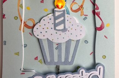 Cupcake Spinner Card