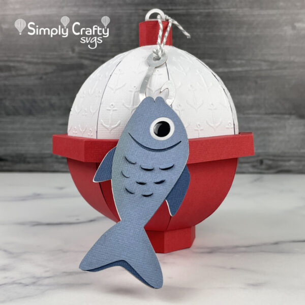 Fishing Bobber Box SVG File
