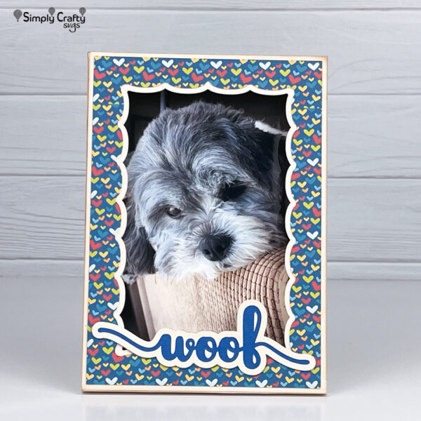 Hinge Photo Frame 4x6 SVG File