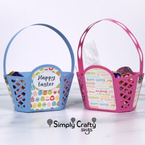 Easter Basket SVG File