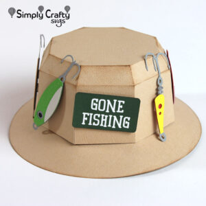 Fishing Hat Box SVG FIle