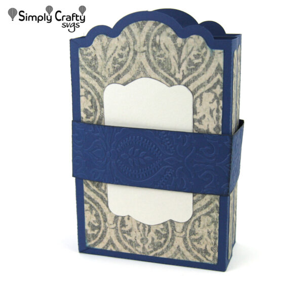 Folding Greeting Card Holder SVG File