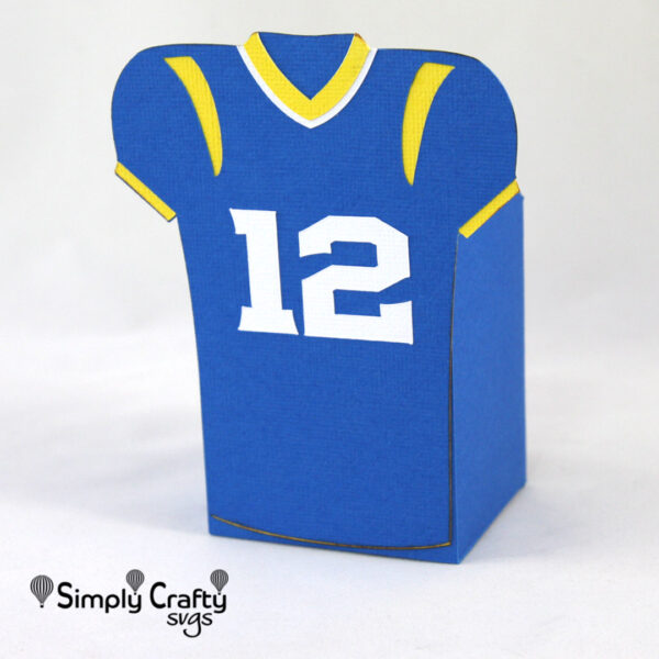 Football Uniform Box SVG File