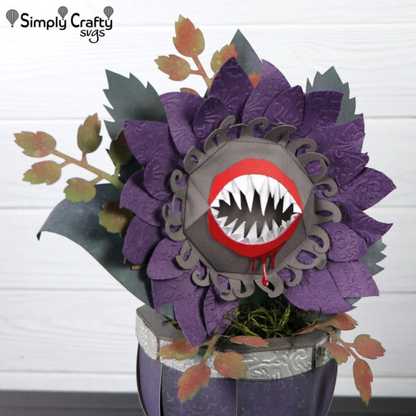 Frightful Flower SVG File