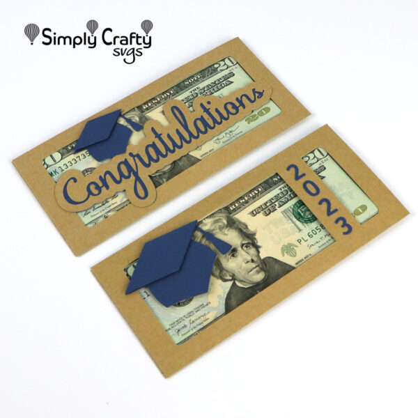 Graduation Money Envelope SVG File