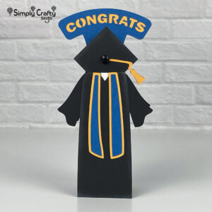 Graduation Time Box Card SVG File