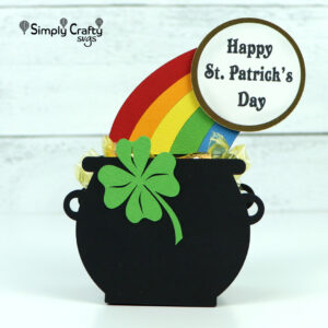 Pot of Gold Treat Box SVG File