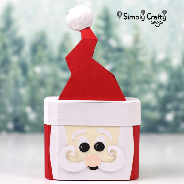 Santa Hat Box SVG File