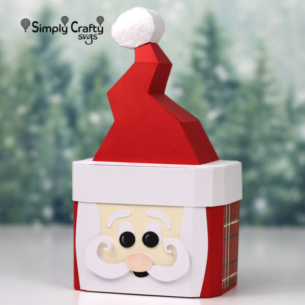 Santa Hat Box SVG File