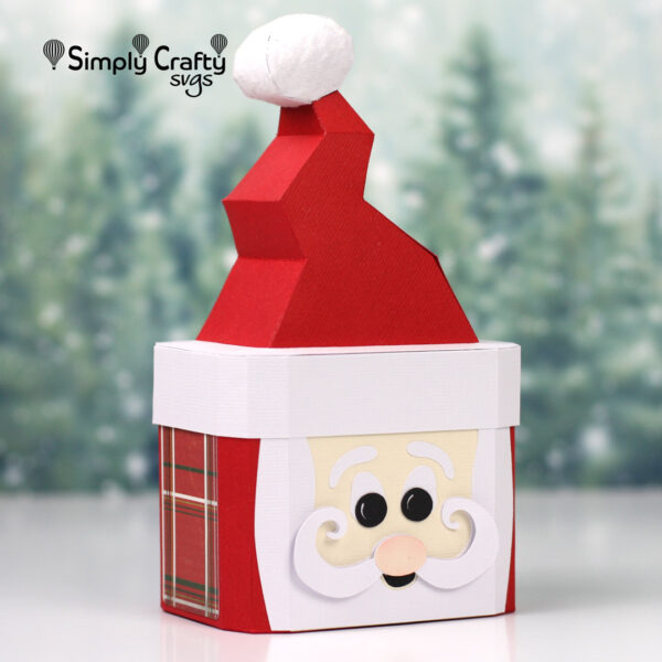 Santa Hat Box SVG File