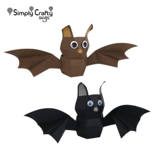 Bat Treat Box SVG File