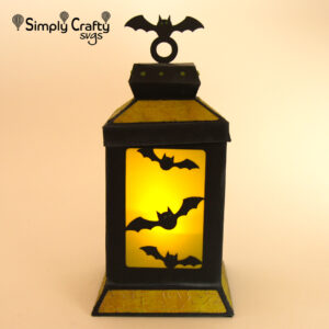 Bats Lantern SVG File