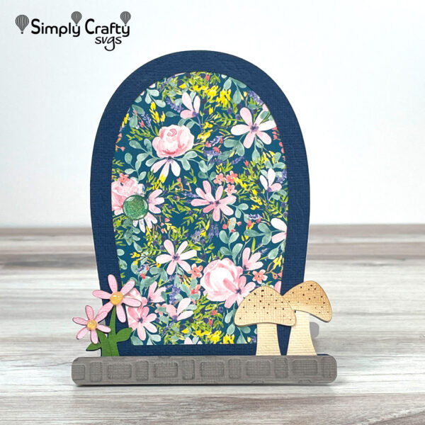 Fairy Door Card SVG File