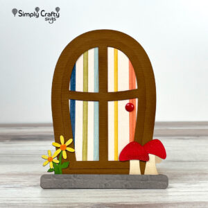 Fairy Door Card SVG File