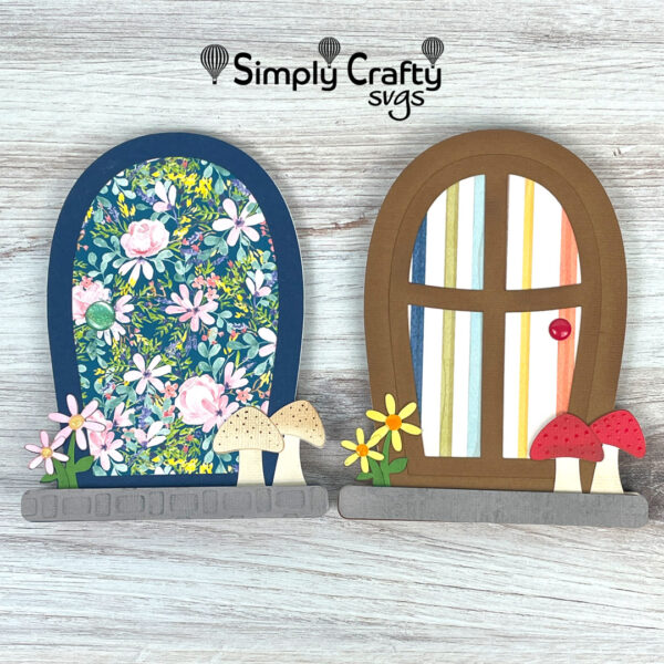 Fairy Door Cards SVG File