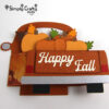 Fall Truck Box Card SVG File