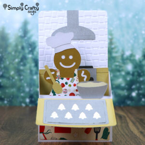 Gingerbread Baker Card SVG File