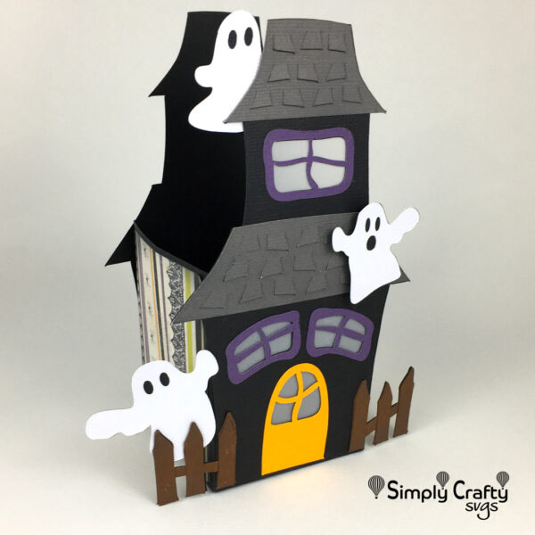 Haunted Ghost House SVG File