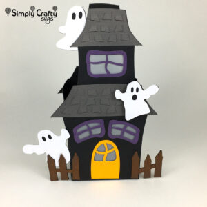 Haunted Ghost House SVG File