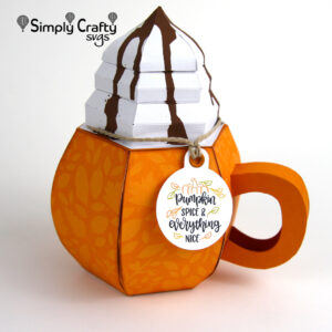 Pumpkin Spice Mug SVG File