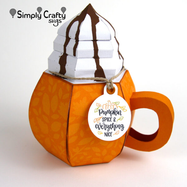 Pumpkin Spice Mug SVG File