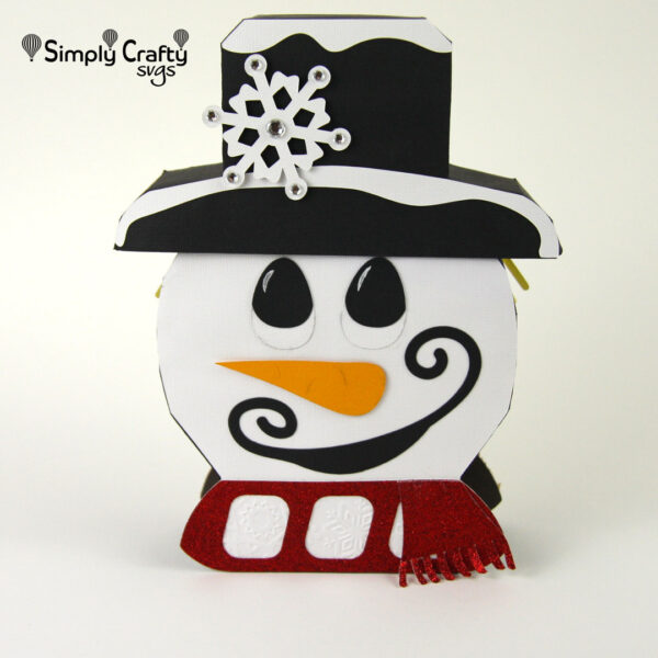 Reversible Snowman Scarecrow SVG File