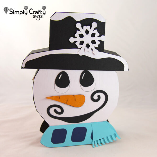 Reversible Snowman Scarecrow SVG File