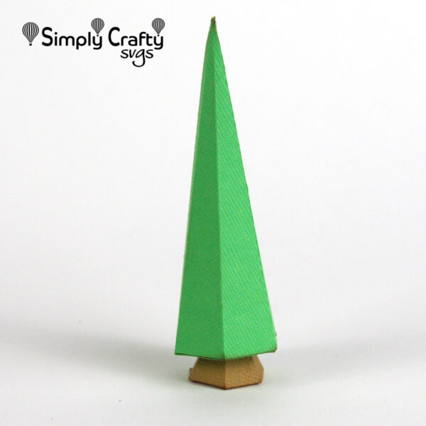 Village 3D Christmas Tree SVG file