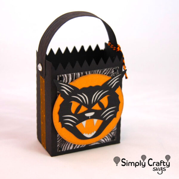 Vintage Halloween Bag Set SVG File