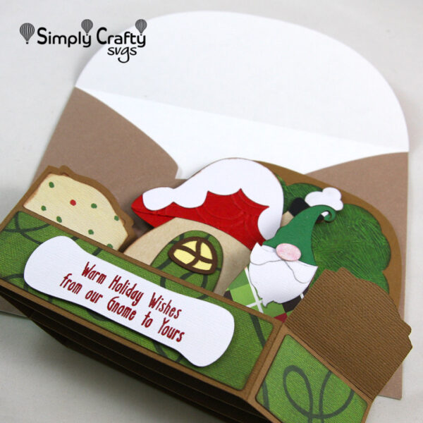 Gnome for the Holidays Card SVG