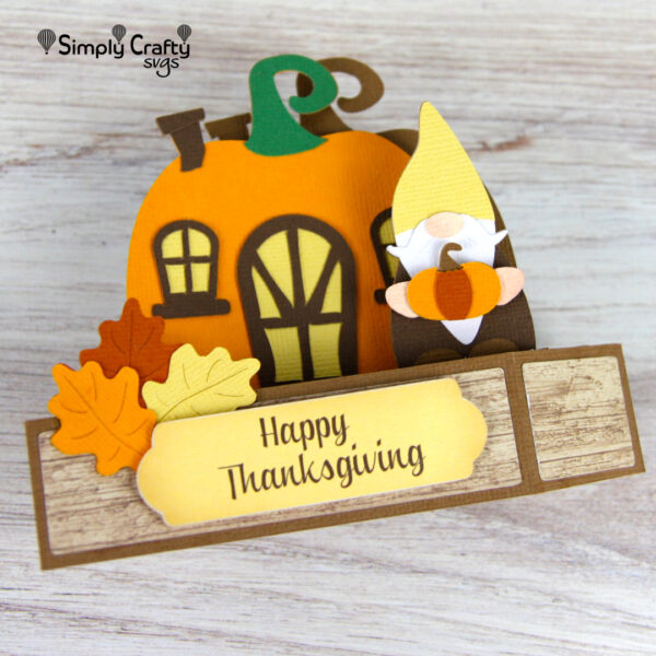 Grateful Gnome Card SVG File