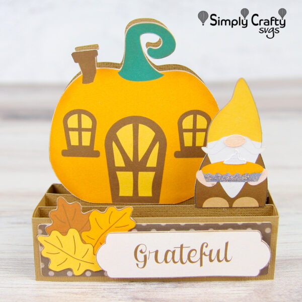 Grateful Gnome Card SVG File