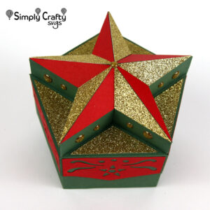 Holiday Star Box SVG