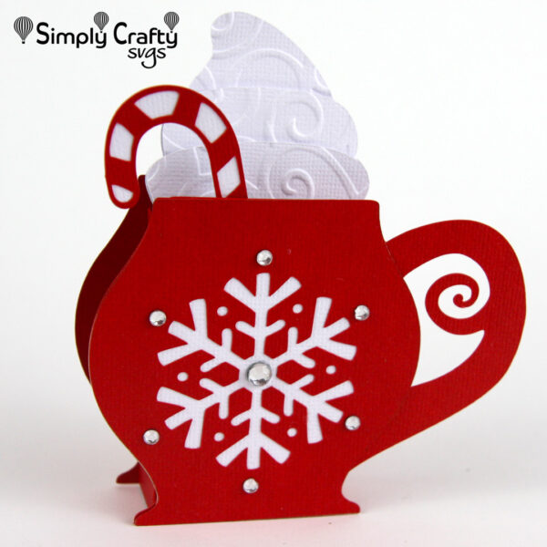 Hot Cocoa Mug Card SVG