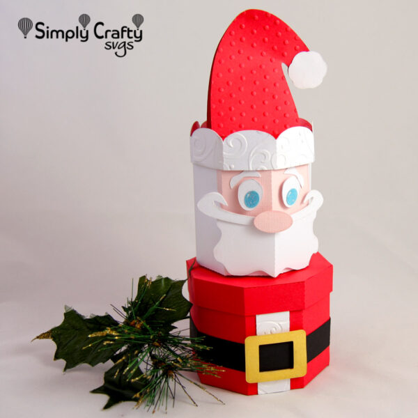 Santa Stacking Box Set SVG