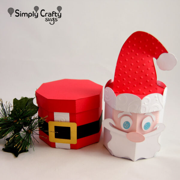 Santa Stacking Box Set SVG