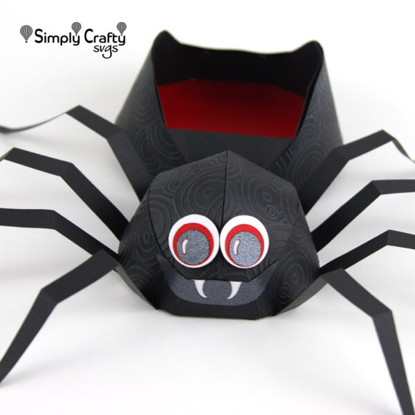 Spider Candy Box SVG File