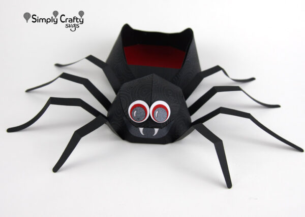 Spider Candy Box SVG File