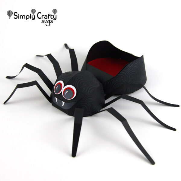 Spider Candy Box SVG File