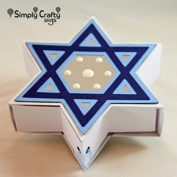 Star of David Box SVG