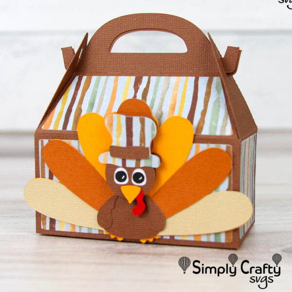 Turkey Gable Box SVG File