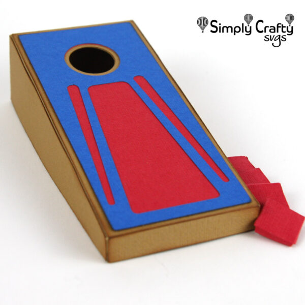 Desktop Cornhole Game SVG