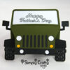 4 Wheelin' Card SVG