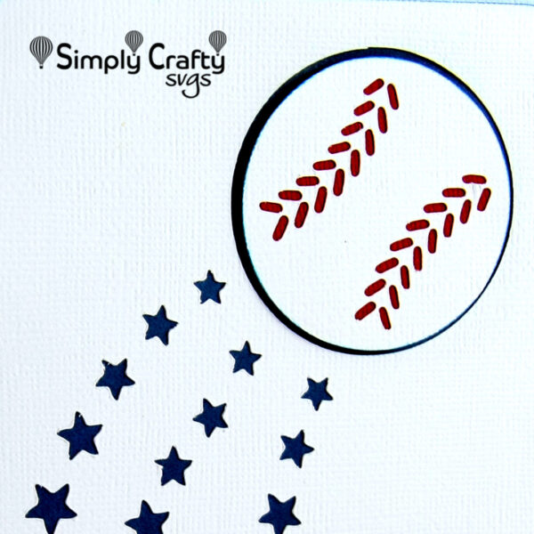 Baseball Stars Card SVG